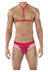 Pikante PIK 0495 Hot Harness Briefs Color Red