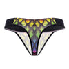 Pikante Pik 0829 Rainbow Thongs Color Black