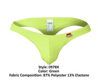 Pikante Pik 0978x Angola Thongs Color Green