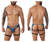 Pikante Pik 0985 Hare Garter Jockstrap Color bleu