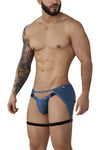 Pikante Pik 0985 Hare Garter Jocktrap Color azul