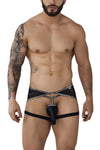 Pikante Pik 0987 Abuya Garter Jockstrap Color Negro