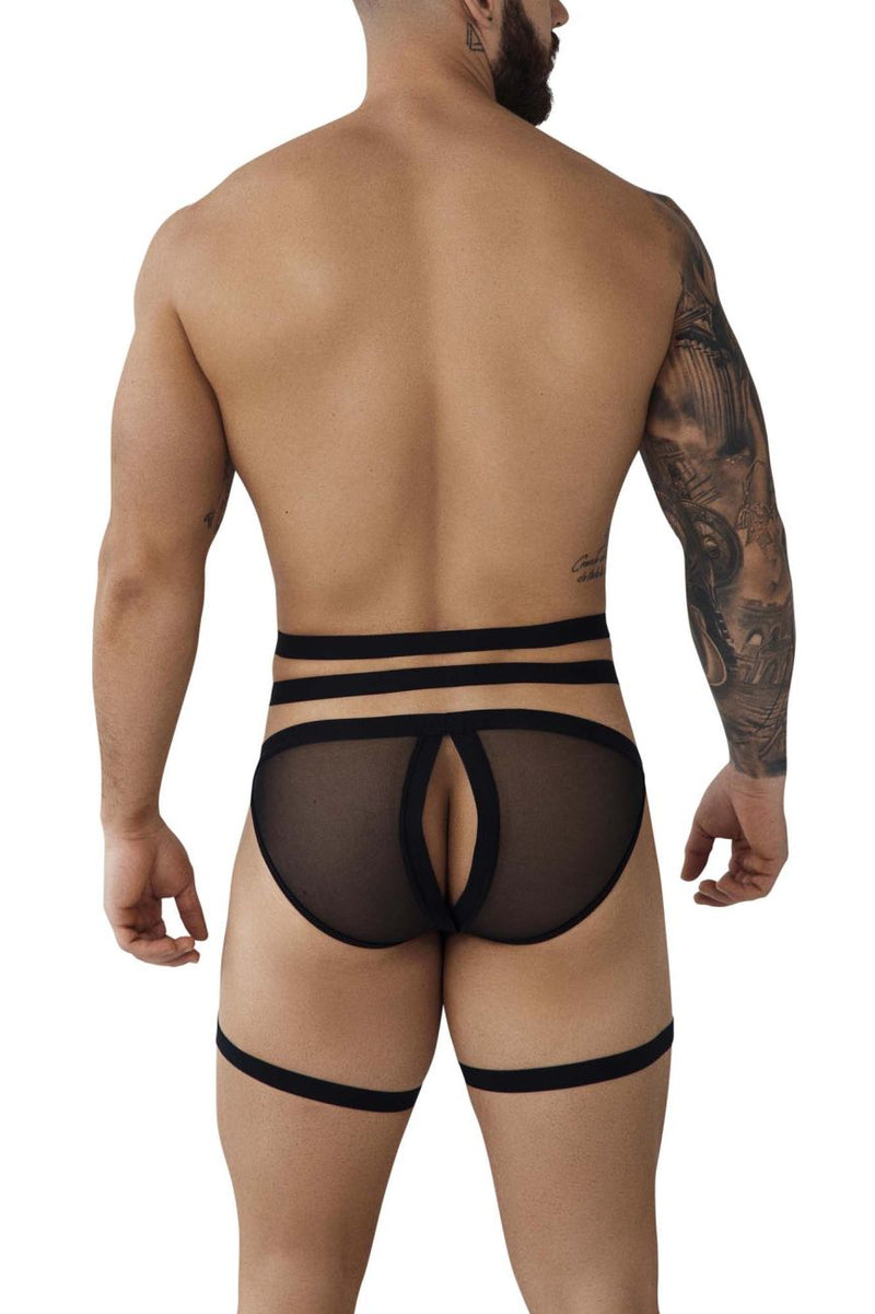 Pikante Pik 0999 Accra Garter Briefs Color negro