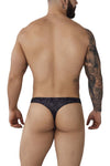 Pikante pik 1009 potenza thongs couleur noir