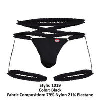 Pikante Pik 1019 Oristan Thongs Color Black