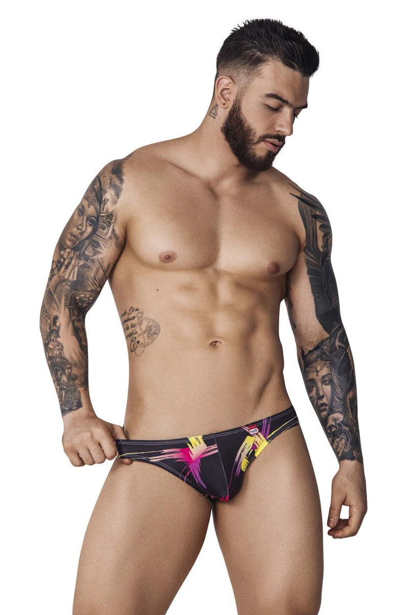 Pikante PIK 1076 Núcleo Color Jockstrap Negro