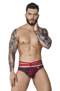 Pikante Pik 1080 Fiery Jockstrap Color rojo