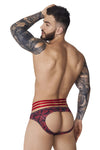 Pikante Pik 1080 Couleur de jockstrap ardente rouge