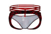 Pikante Pik 1080 Fiery Jockstrap Color rojo