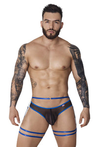 Pikante PIK 1082 Lujueria Garter Thongs Color Blue