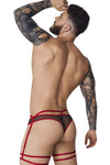 Pikante Pik 1082 Lujueria Garter Thongs Color Red