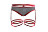 Pikante Pik 1082 Lujueria Garter Thongs Color Red