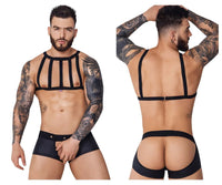 Pikante Pik 1086 Hard Harness Jockstrap Color noir