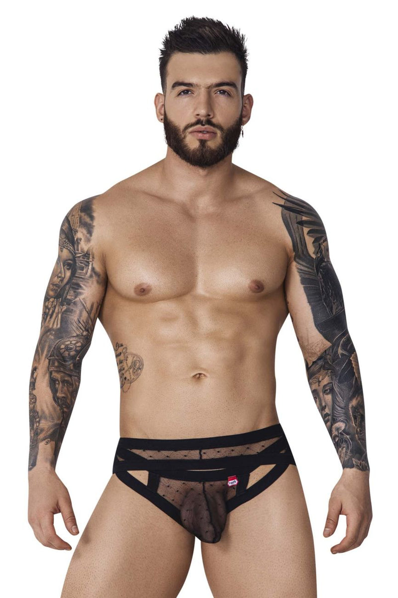 Pikante Pik 1093 Oomph Mesh Briefs Color noir