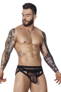 Pikante Pik 1093 Oomph Mesh Briefs Color noir