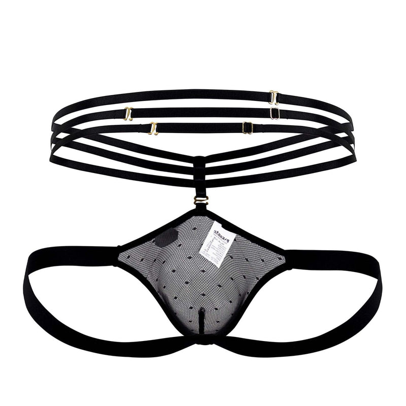 Pikante Pik 1095 Oomph Mesh Jockstrap Color noir