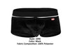 Pikante Pik 1096 Trunks en velours clandestin Color noir