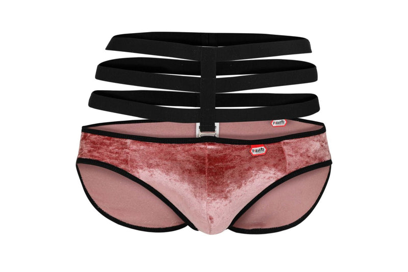 Pikante PIK 1097 Clandestine Velvet Briefs Color Pink