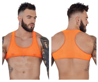 Pikante pik 1272 sonar crop top coulor orange