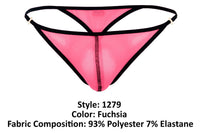 Pikante Pik 1279 Sonar Thongs Color Fuchsia