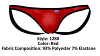 Pikante PIK 1280 Sonar Jockstrap Color Red