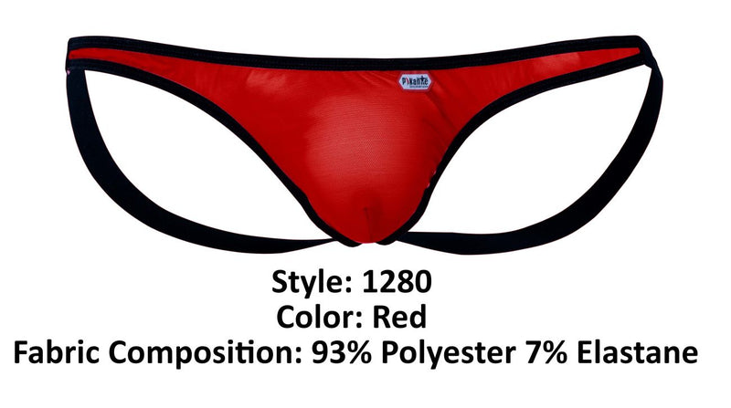 Pikante Pik 1280 Sonar Jockstrap Color Red