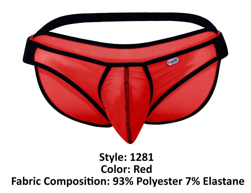 Pikante pik 1281 sonar bikini couleur rouge