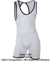 Pikante Pik 1285 Montreaux Bodysuit Color White