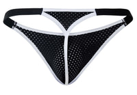 Pikante Pik 1286 Montreaux Thongs Color noir