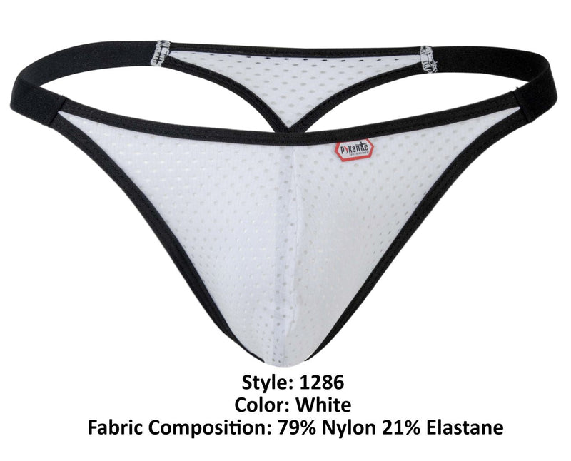 Pikante Pik 1286 Montreaux Thongs颜色白色