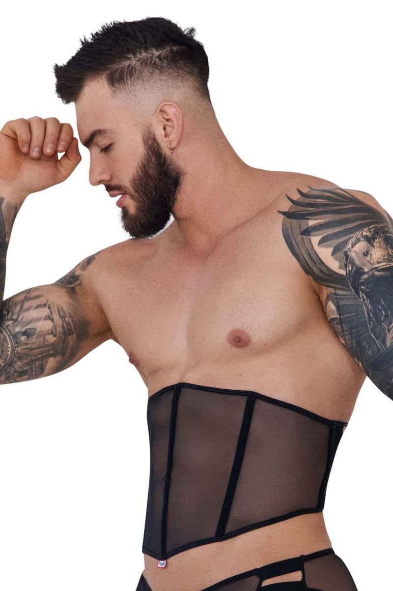 Pikante Pik 1288 Couleur corset mutek noir