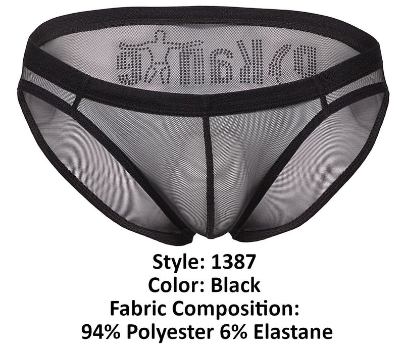 Pikante Pik 1387 Sense Briefs Color Negro