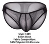 Pikante Pik 1389 Sense Bikini Color noir