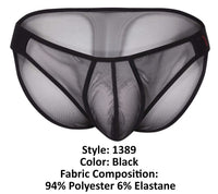 Pikante pik 1389 sense bikini color negro