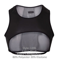 Pikante Pik 1396 Energy Crop Top Color noir