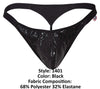 Pikante Pik 1401 Born Thongs Color Black