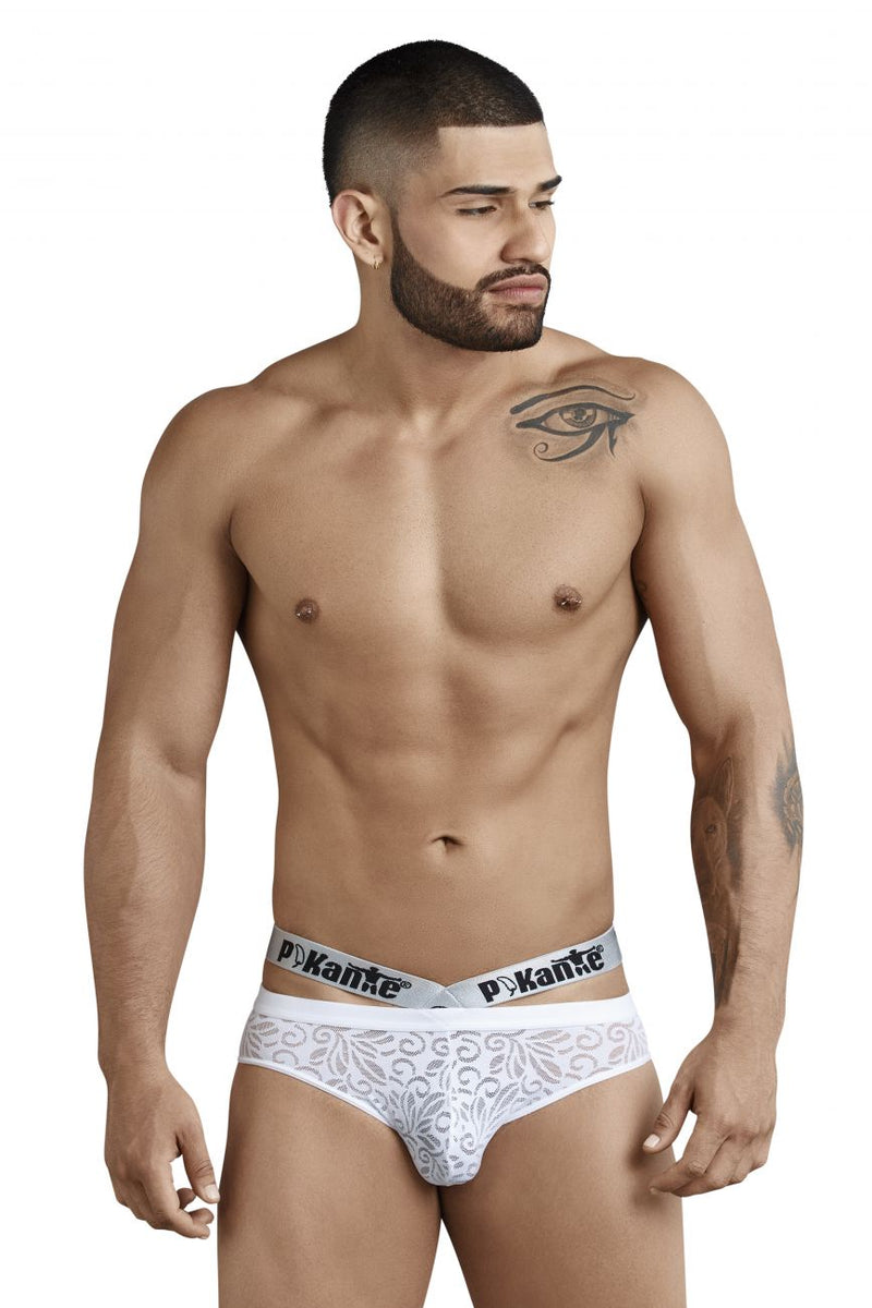 Pikante PIK 8709 Frenzy Briefs Color White