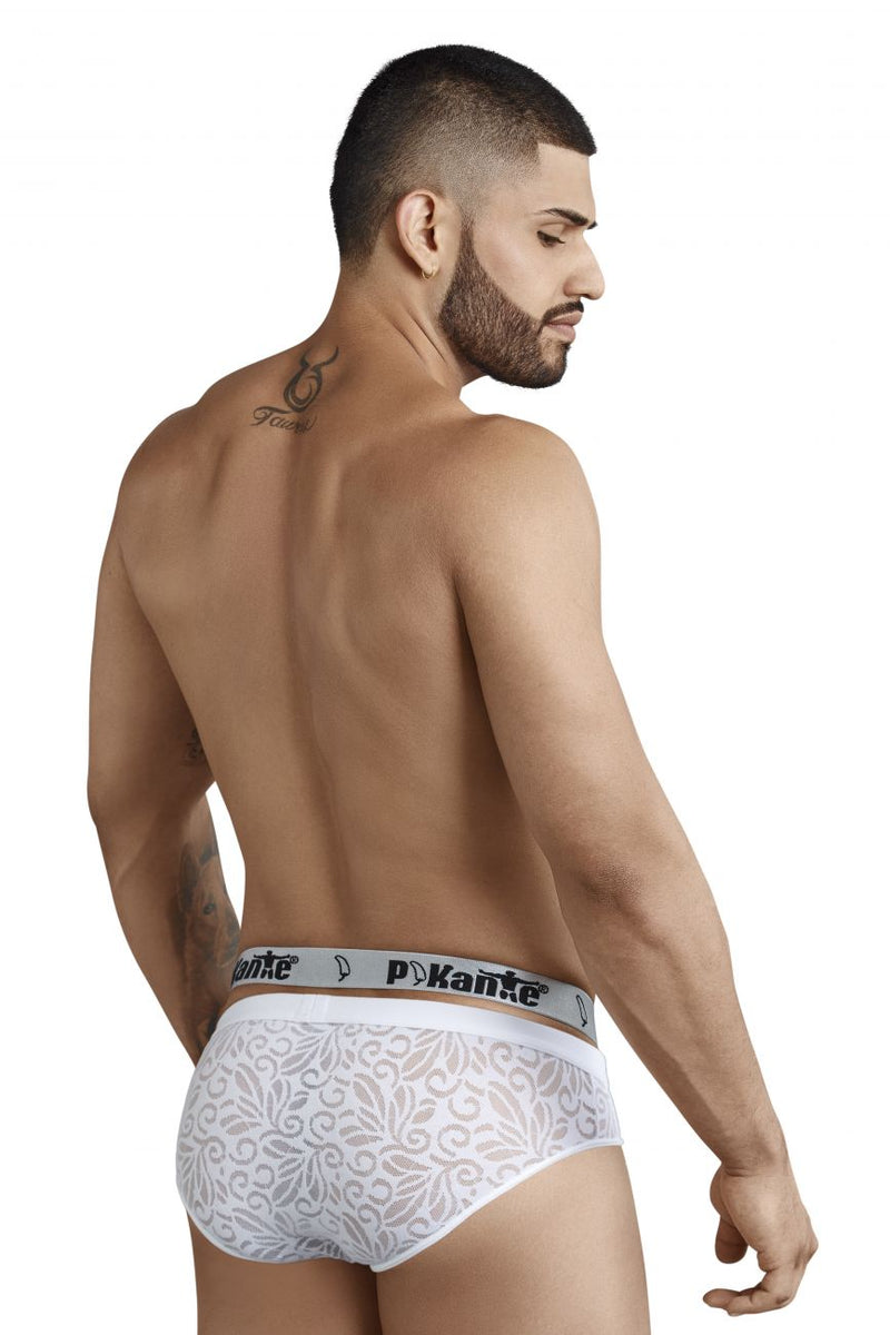 Pikante Pik 8709 Frenzy Briefs Color blanc