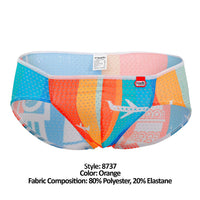 Pikante Pik 8737 Briefs mondiaux Color Orange