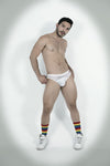 Pikante PIK 9293 Color de jockstrap único blanco