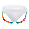 Pikante Pik 9293 Couleur de jockstrap unique blanc