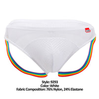 Pikante PIK 9293 Color de jockstrap único blanco