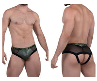 Pikante Pik 9299 Couleur de jockstrap privée vert