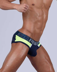 Structure privée Baut4388 Athlète Mini Briefs Color Navy Ranger