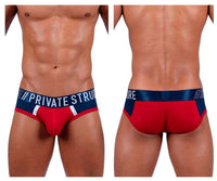 Structure privée Baut4388 Athlète Mini Briefs Color Red Falcon