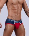 Private Structure BAUT4388 Athlete Mini Briefs Color Red Falcon