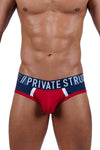 Structure privée Baut4388 Athlète Mini Briefs Color Red Falcon