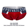 Structure privée Baut4388 Athlète Mini Briefs Color Red Falcon