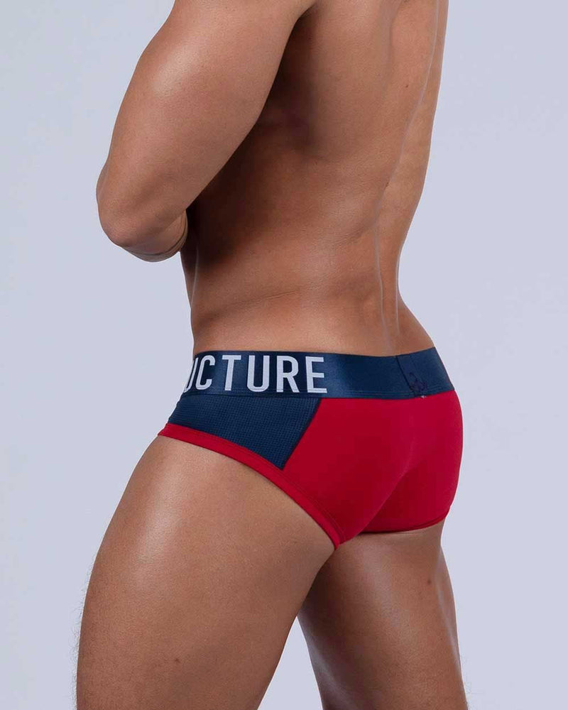 Structure privée Baut4388 Athlète Mini Briefs Color Red Falcon