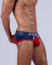 Structure privée Baut4388 Athlète Mini Briefs Color Red Falcon